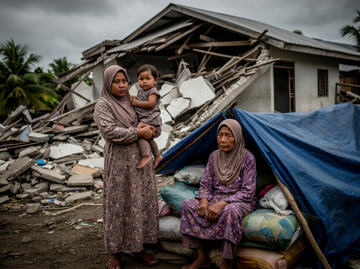 Penduduk Mindanao kehilangan tempat tinggal
